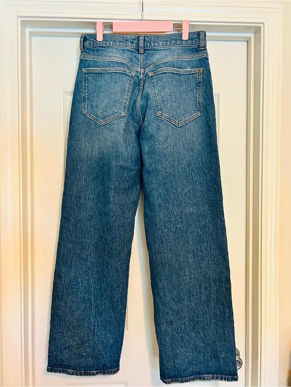 Madewell Perfect Vintage Wide-Leg Jeans - Harvey Wash 29 - Picture 4 of 5